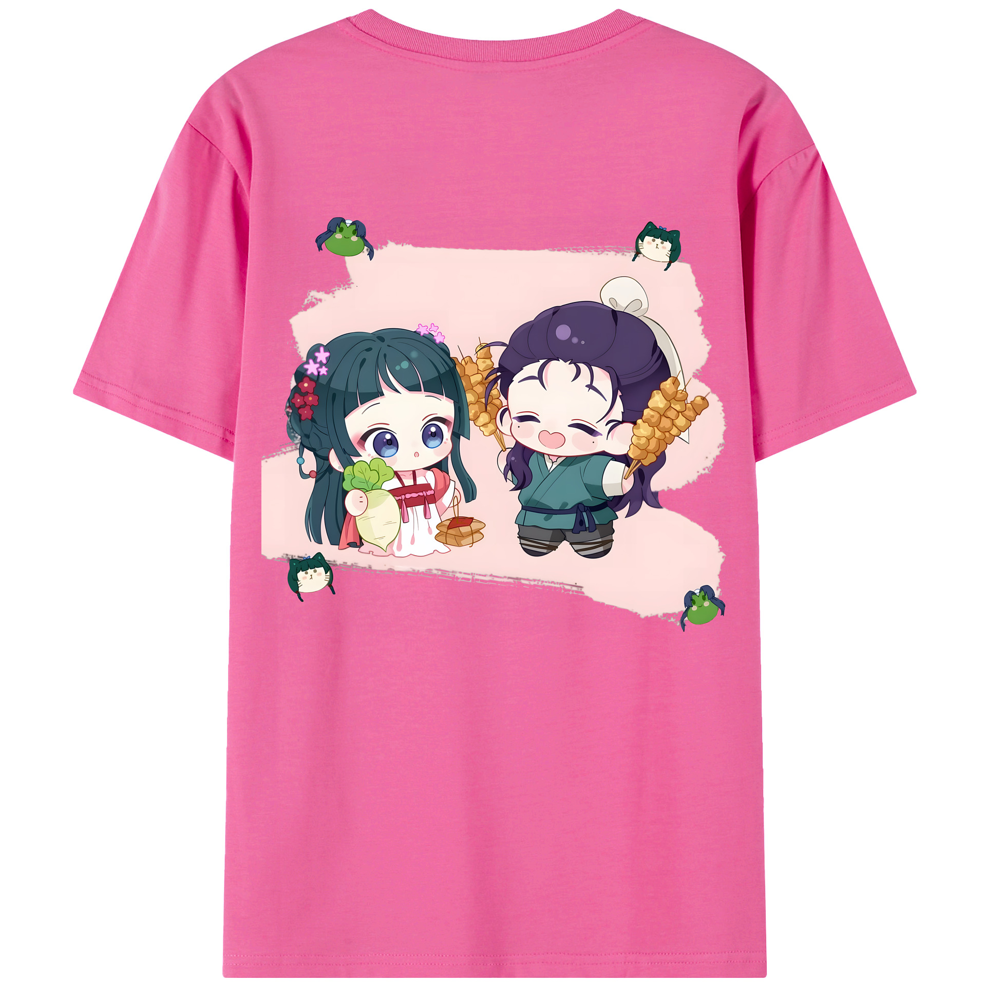 （画像用） 薬屋のひとりごと The Apothecary Diaries レディース半袖Tシャツ(バックプリント)